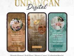Jasa Pembuatan Undangan Digital Premium & Fitur Lengkap Gaenang.ID